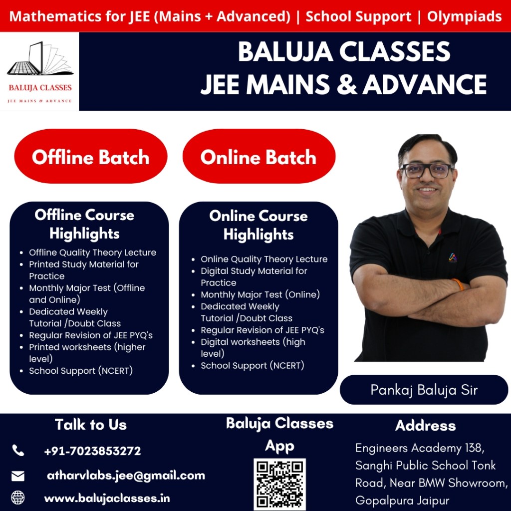 best maths teacher for IIT JEE near me